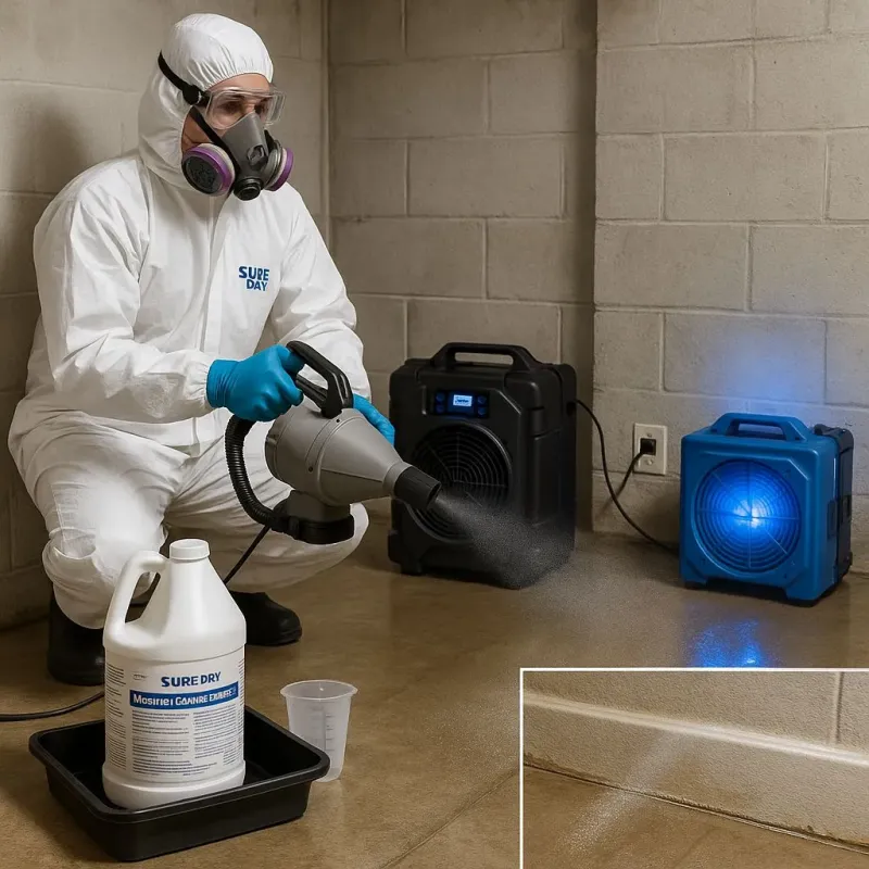 Sanitization and Odor Removal process in Jaffrey, NH