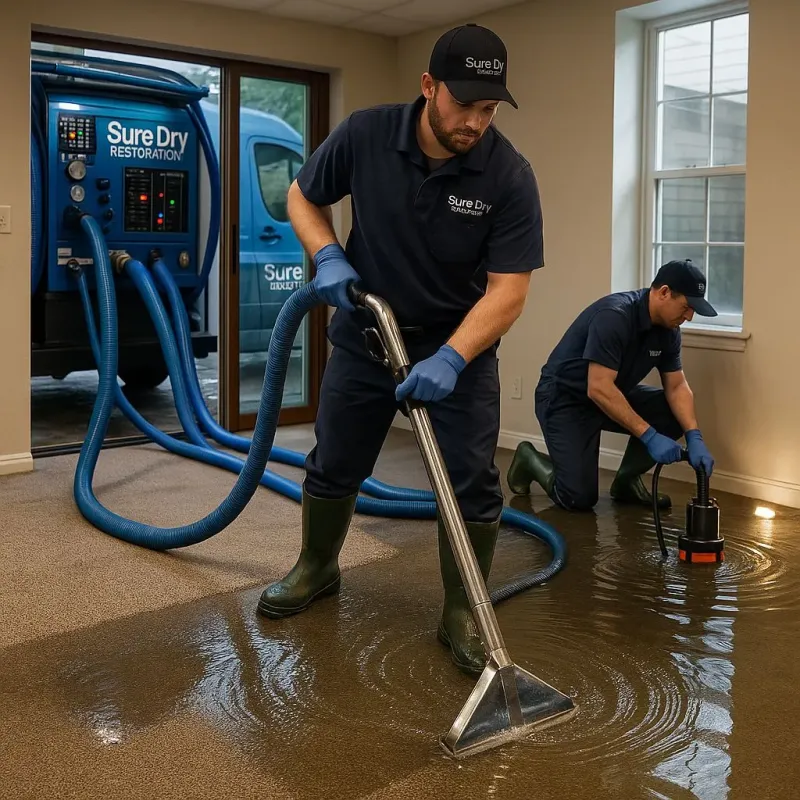 Water Extraction and Removal process in Jaffrey, NH